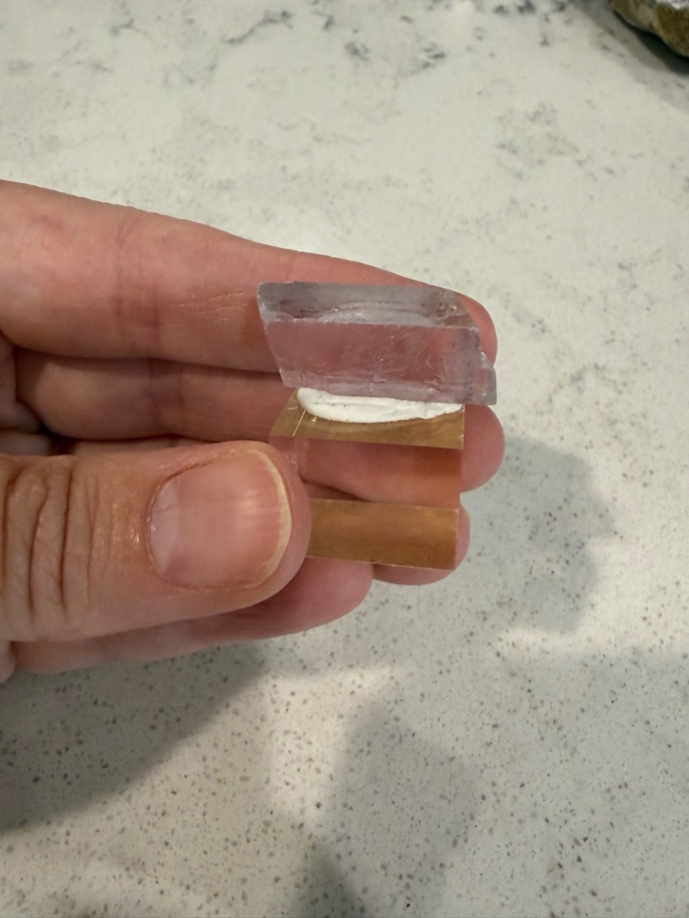 Purple Calcite Cube